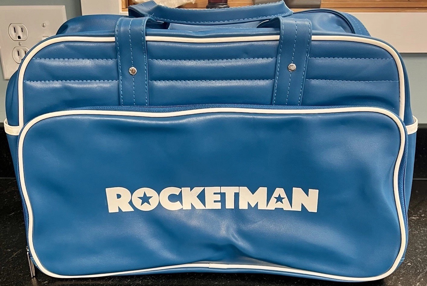 Rocketman Promotional Retro Duffle Bag Elton John Collectible