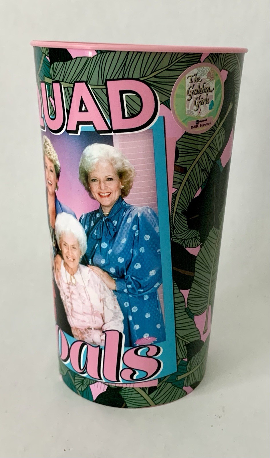 Unused Golden Girls TV Show Planner Journal & Squad Goals Plastic Tumbler Cup