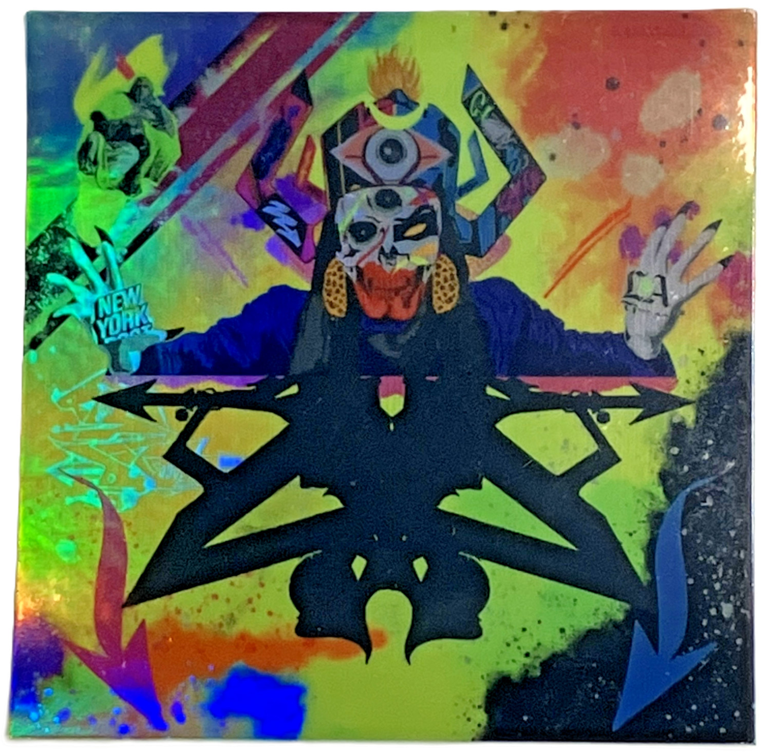Soul Assassins DJ Muggs Flee Lord Rammellzee Album Art (Holographic Sticker)