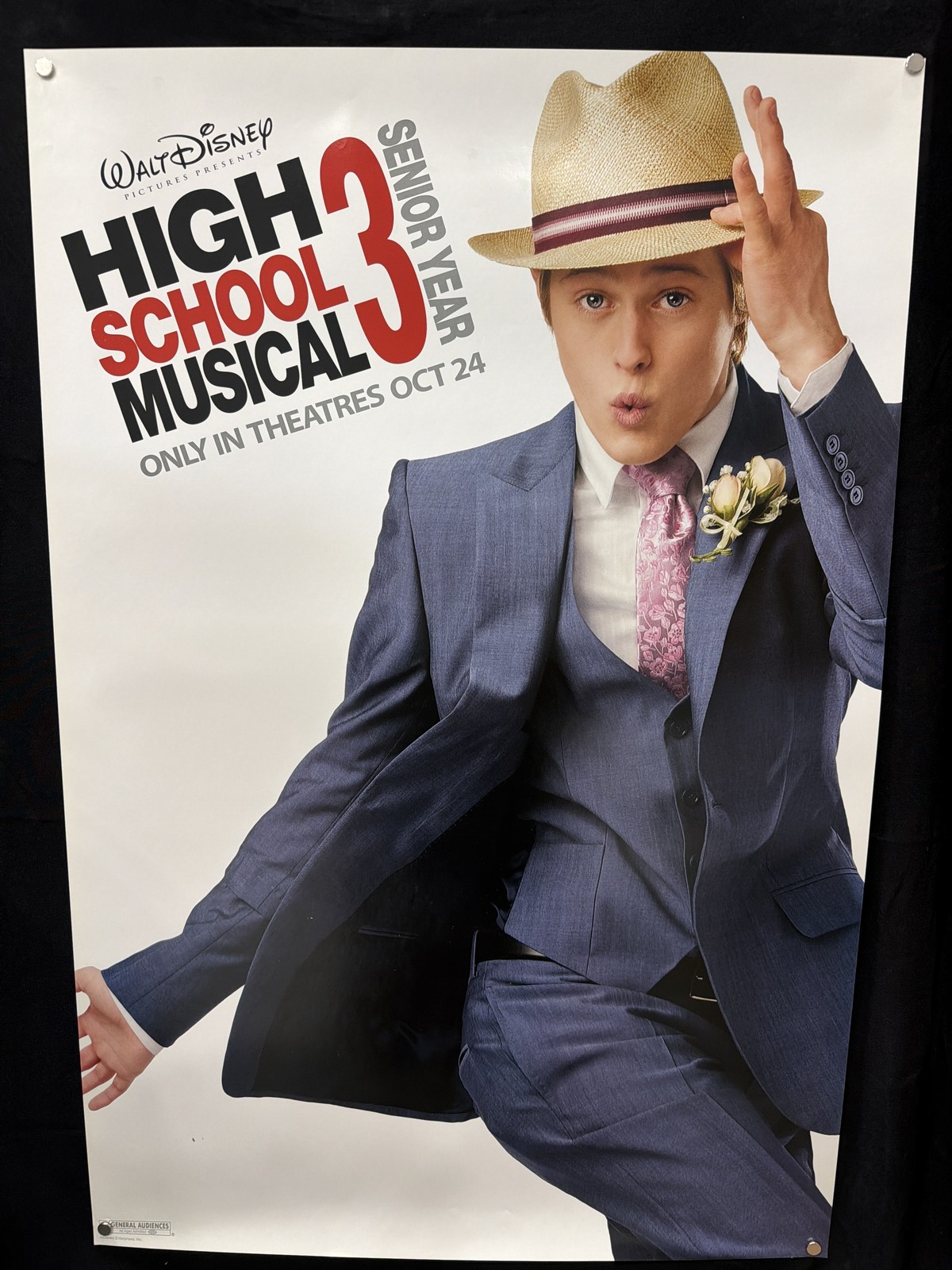 High School Musical 3: Senior Year 2008 Original Movie Poster 27×41 Rolled