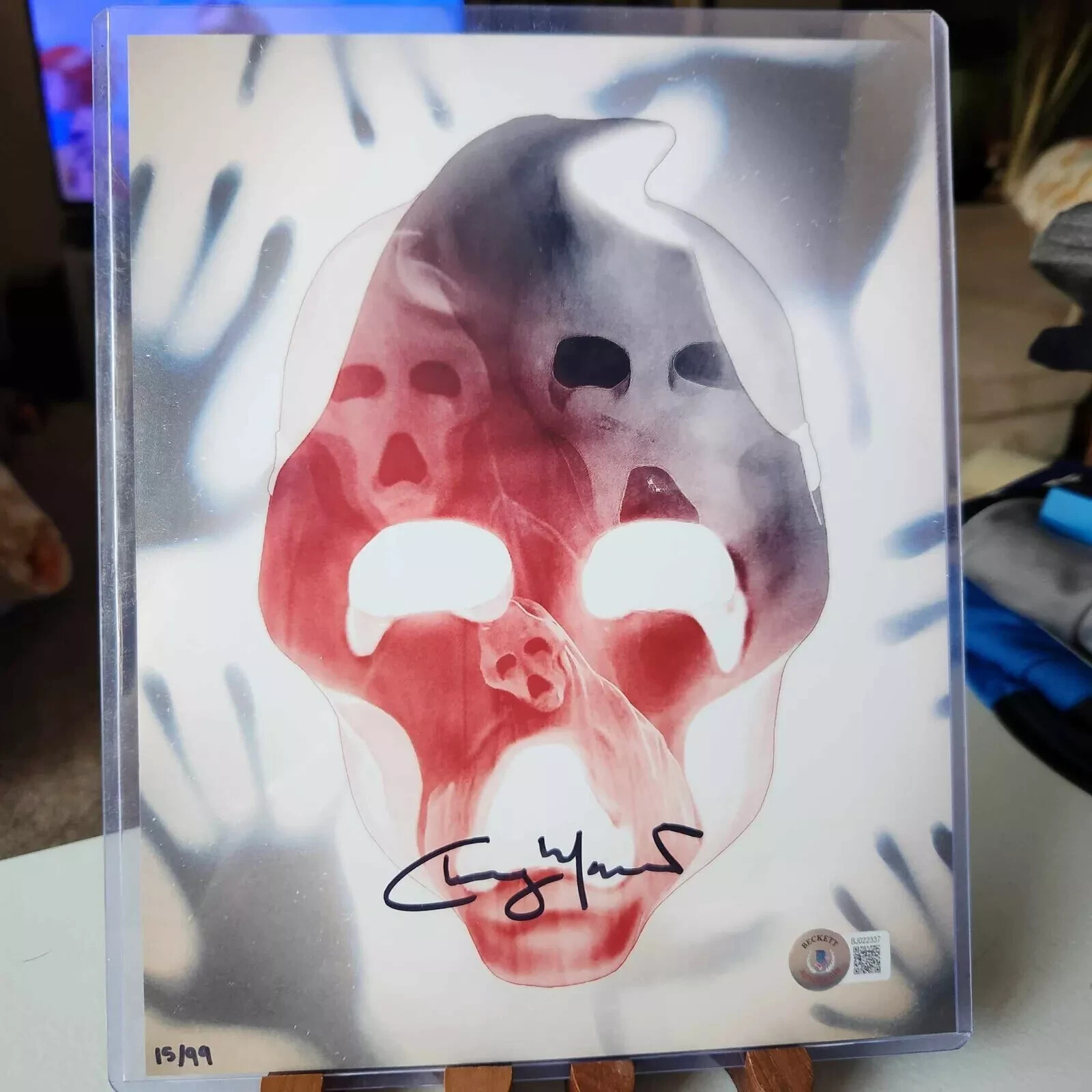 Haunt “Ghost” Autograph 8×10 Signed Limited Edition- Chaney Morrow – Beckett COA