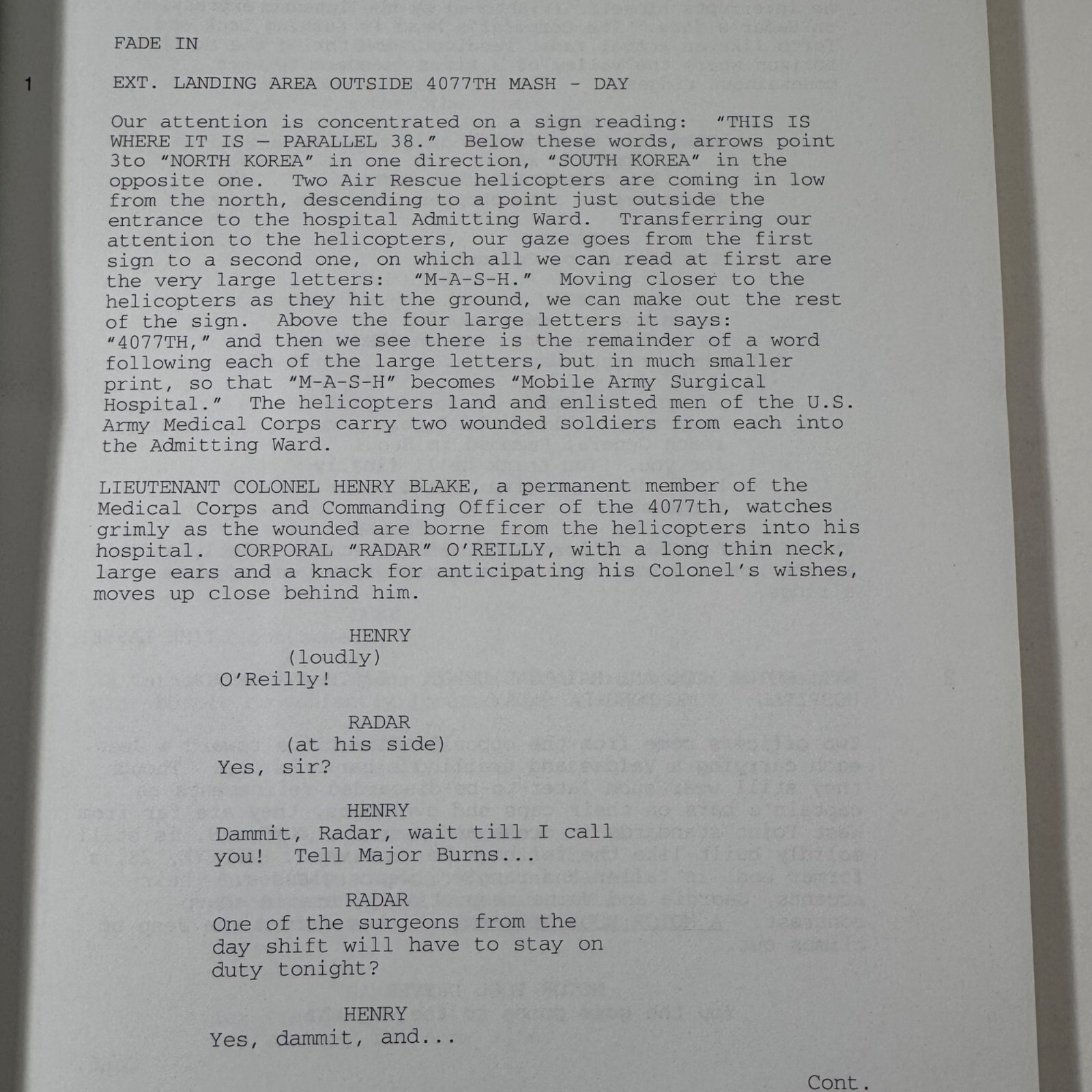 MASH Original 1994 Collectors Ed Movie Script Ring Lardner Jr. Premiere Magazine
