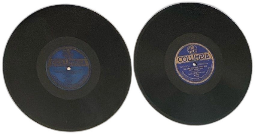Columbia 78 RPM Shellac Records Peerless Quartette Maurice Ford Blue Label Lot