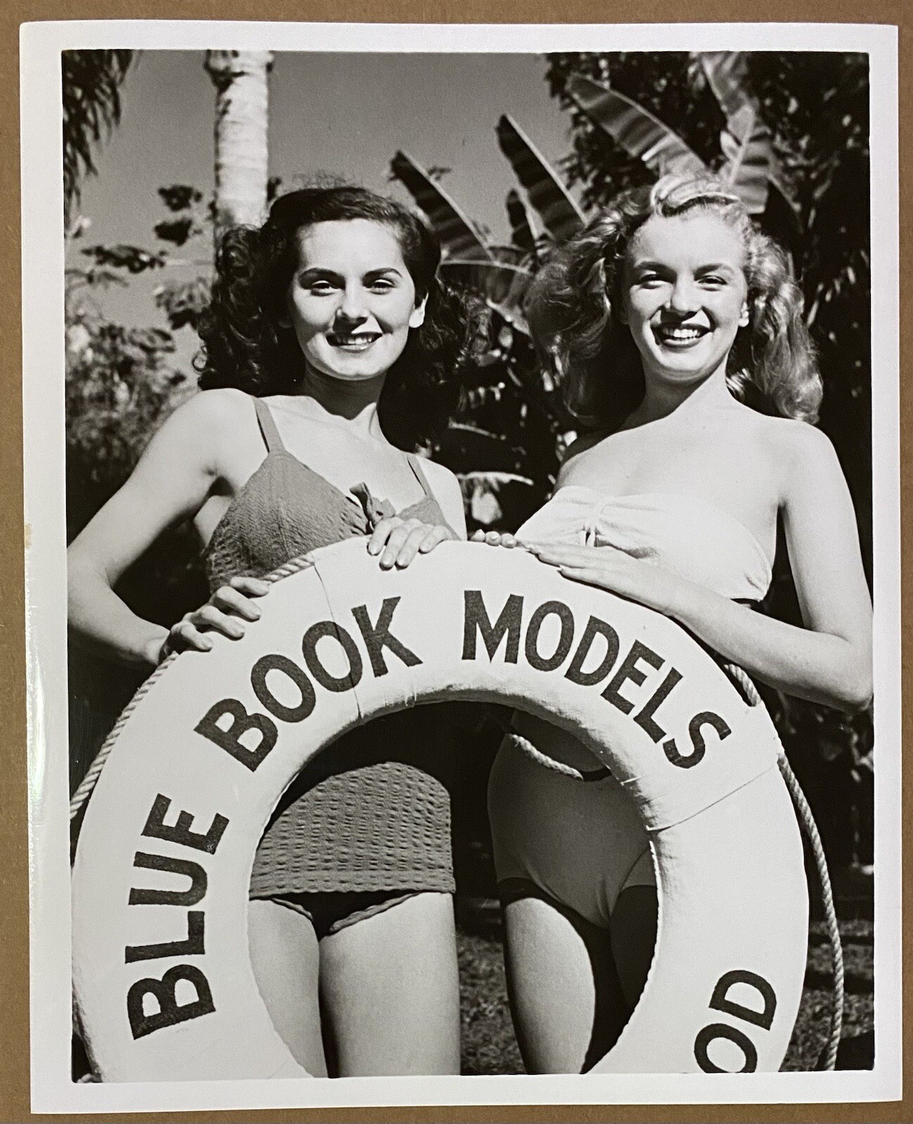 1947 Marilyn Monroe Original Photo Joseph Jasgur Snively Blue Book Ambassador