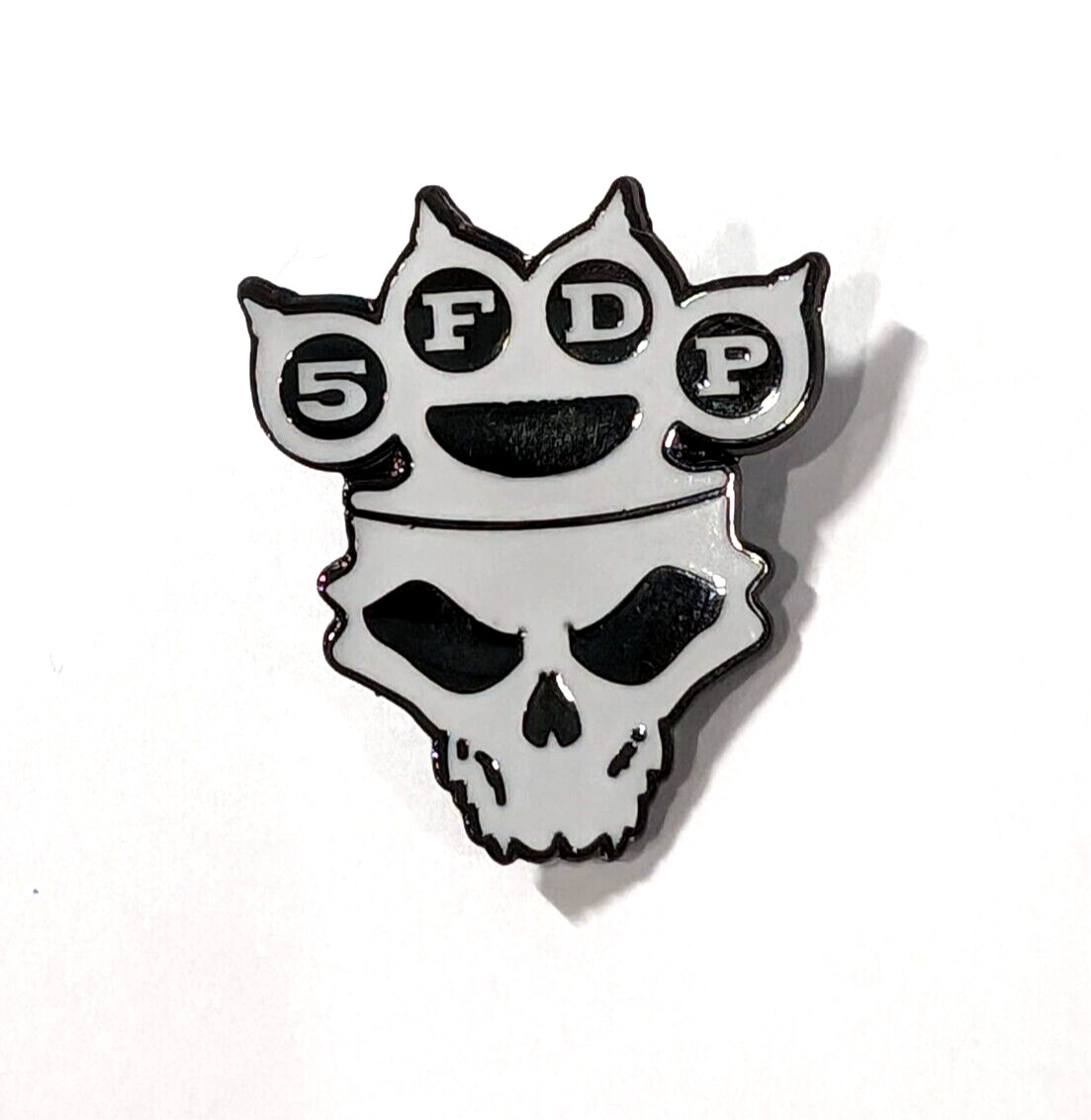 Five Finger Death Punch ‘5FDP FFDP’ Heavy Metal Enamel Lapel Pin Rock Brooch Pin