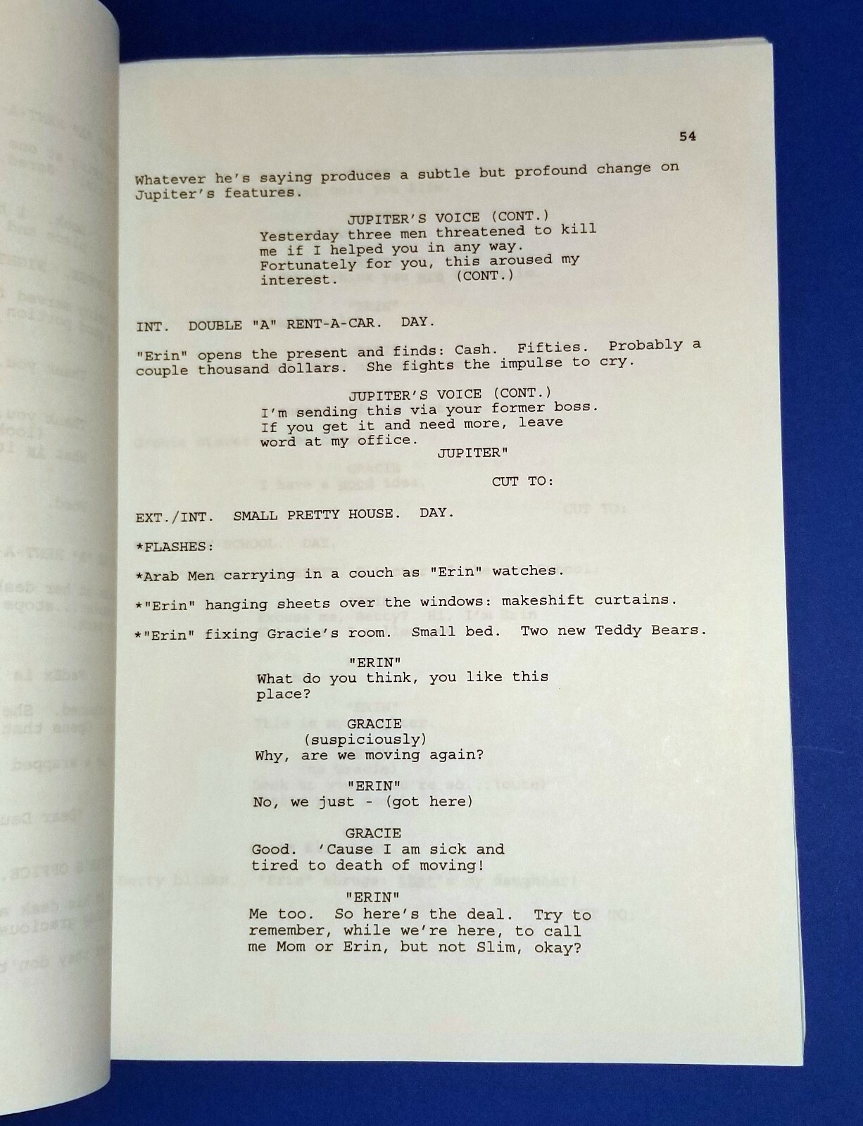 ENOUGH original script 2002 JENNIFER LOPEZ MICHAEL APTED thriller drama