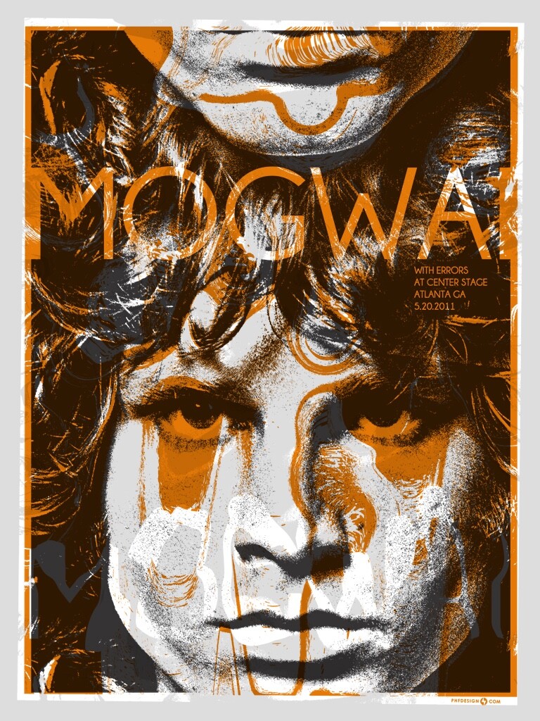 Mogwai May 2011 Limited Edition Gig Poster