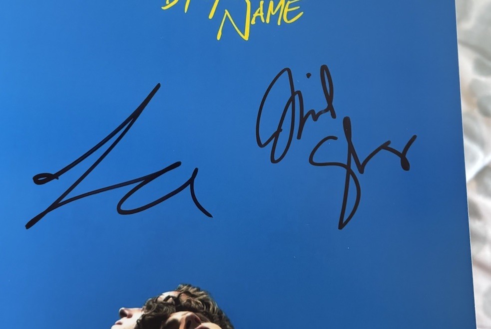 Luca Guadagnino & Michael Stuhlbarg Signed 8×10 Photo Call Me By Your Name