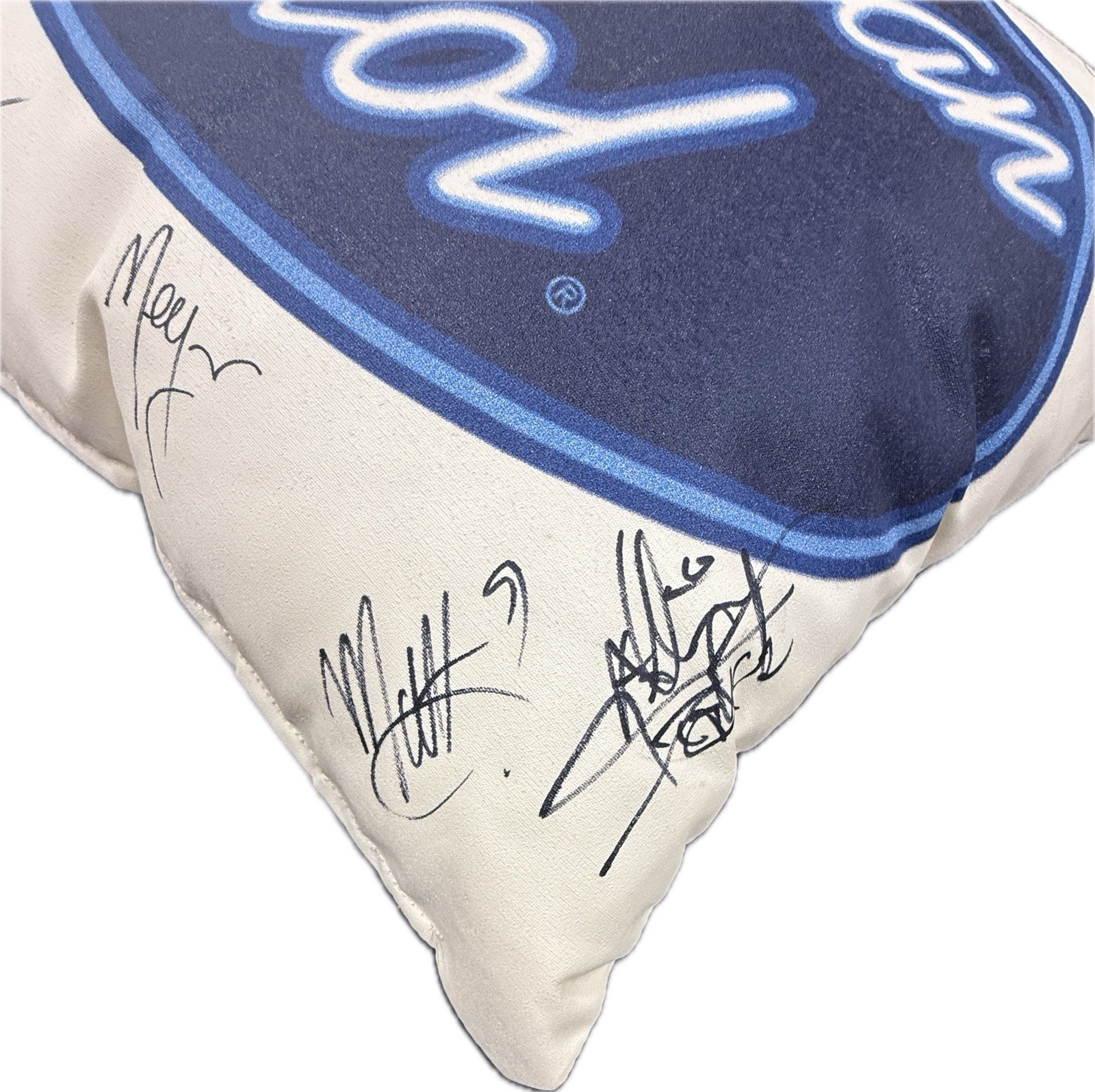 Season 8 American Idol Signed Bundle- Pillow, Shirt And Photo