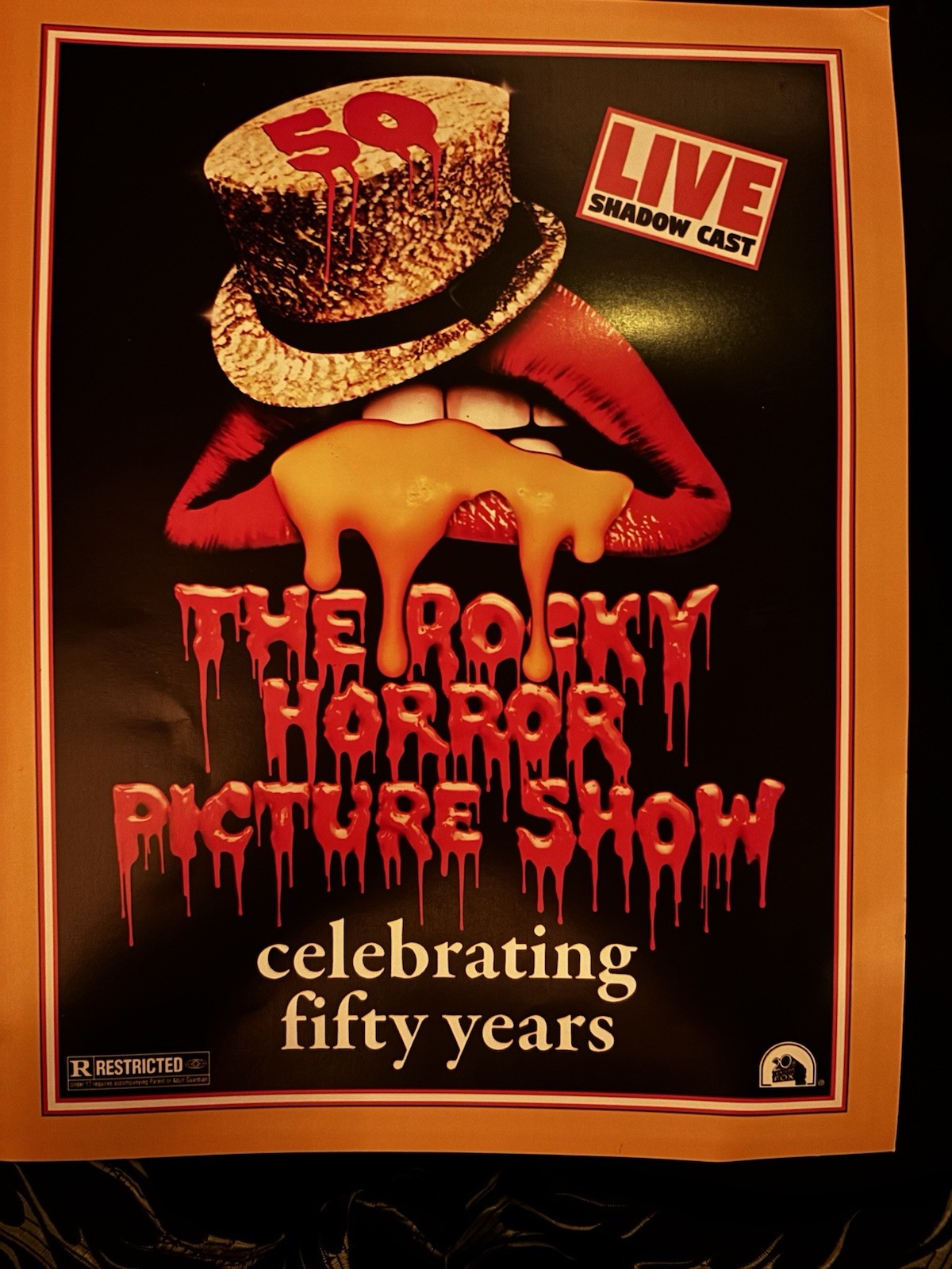 Rocky Horror Picture Show 50th Anniversary Spectacular Program Time Warp Steps