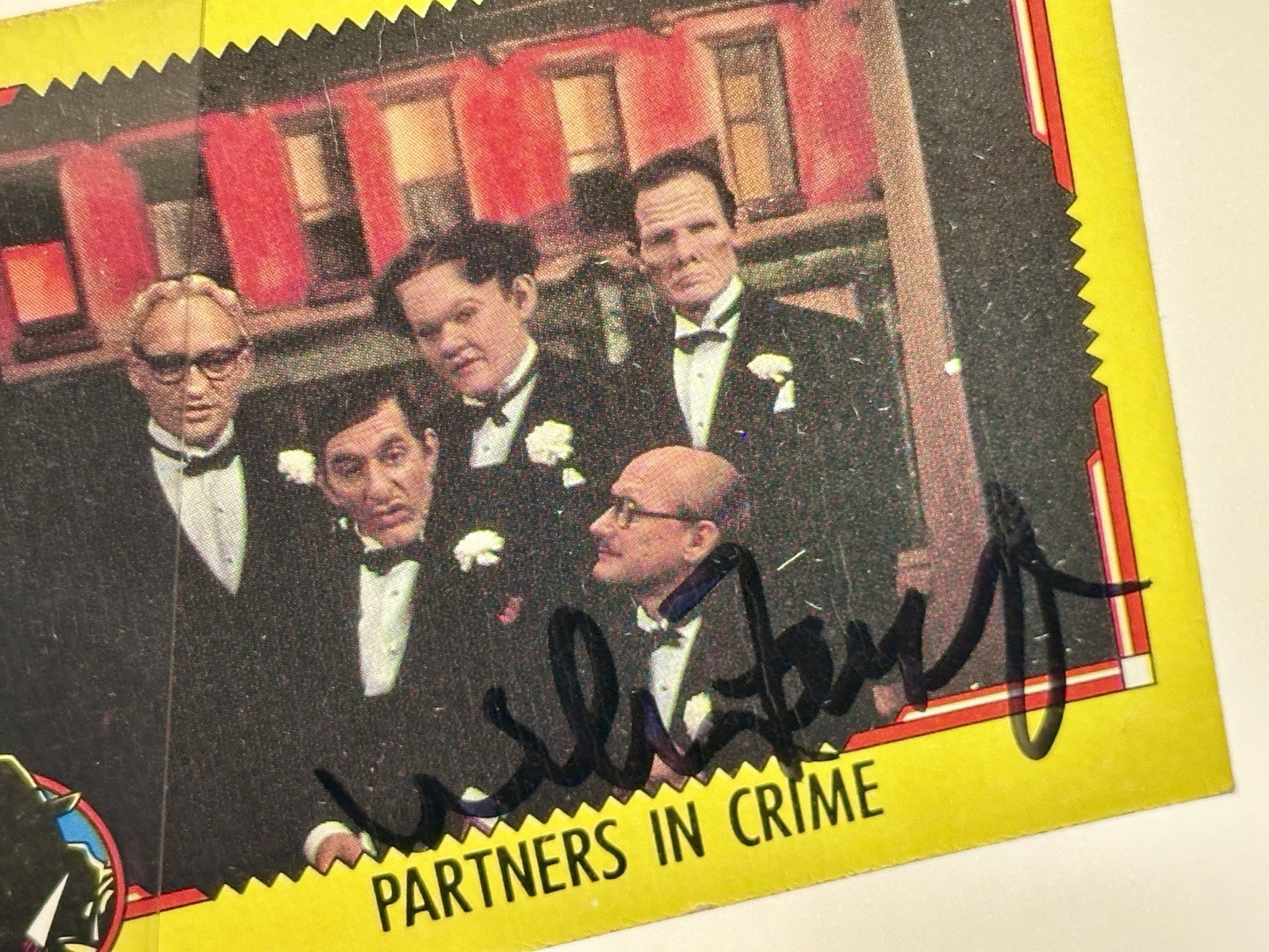 🔥 DICK TRACY Lot Signed William Forsythe Card 🔥