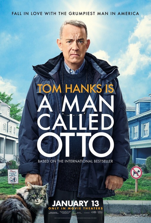 A Man Called Otto Original 27 X 40 Theatrical Movie Poster