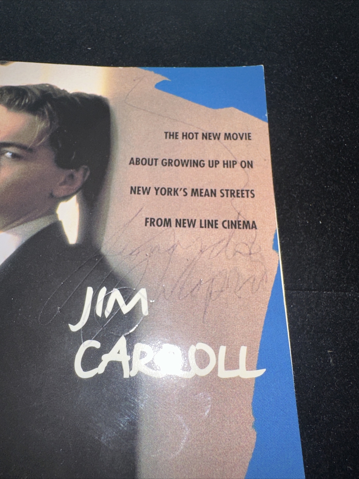 Leonardo DiCaprio & Scott Kalvert Signed The Basketball Diaries – JSA YY00950
