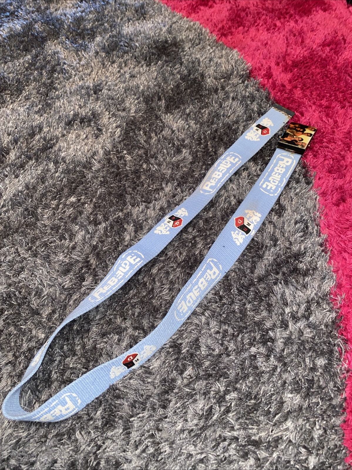 RBD Rebelde Belt Blue 2004 Vtg Y2K Mexican Telenovela Tv Drama Show Soap Opera