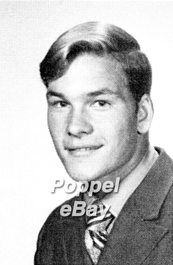PATRICK SWAYZE High School Yearbook Dirty Dancing Ghost Outsiders