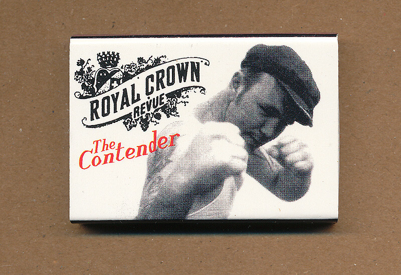 Royal Crown Revue – The Contender RARE promo matchbox ’98