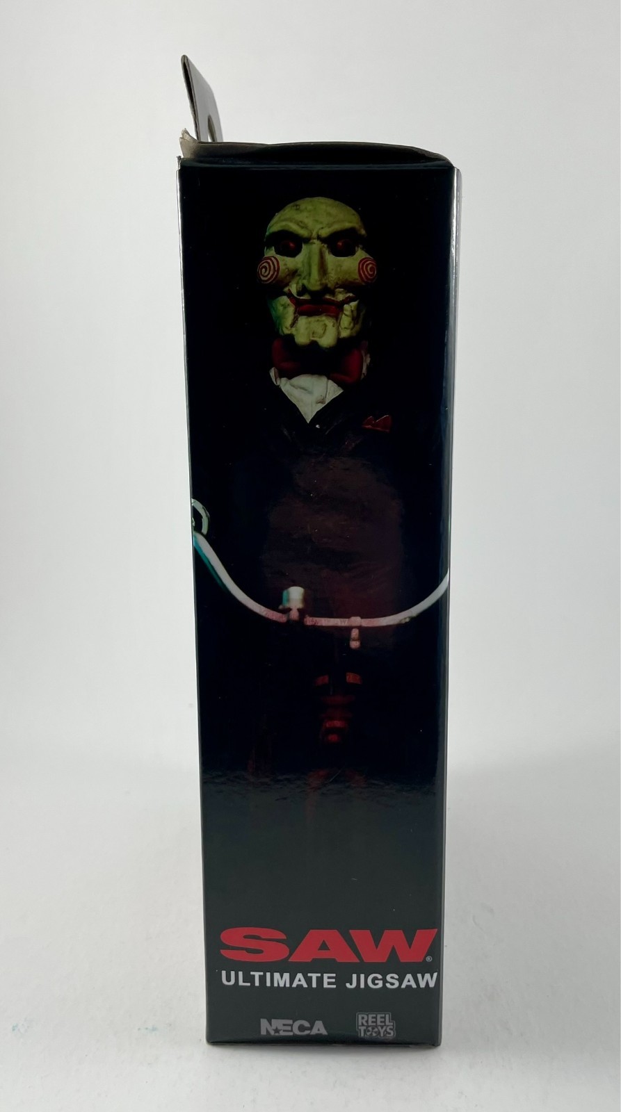 Tobin Bell Signed SAW Ultimate Jigsaw NECA Figure Authentic Autograph JSA COA