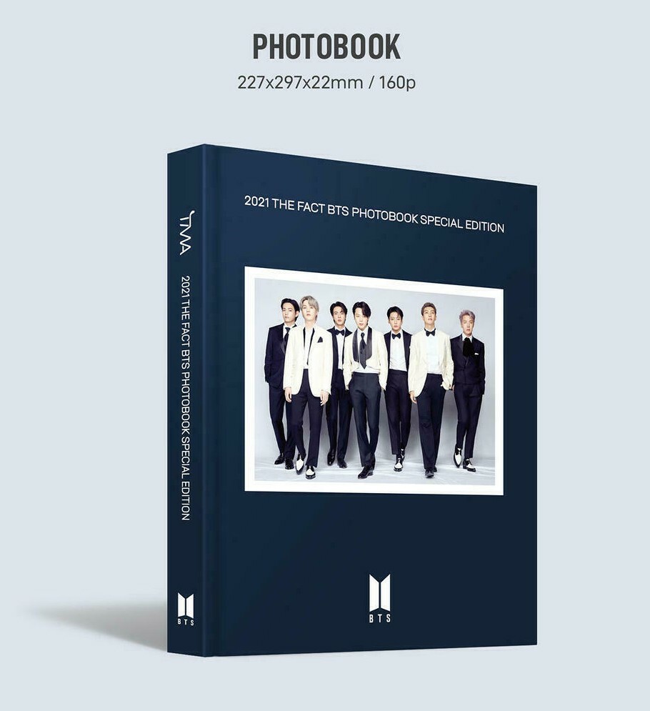 2021 The Fact BTS Photobook Special Edition MEDIABOY Bonus Random Clear File
