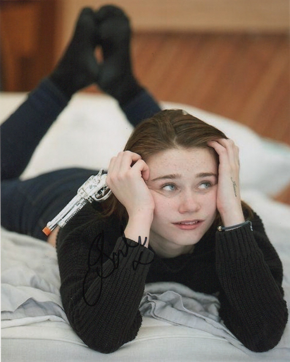 Jessica Barden New Romantic Autographed Signed 8×10 Photo COA BE106
