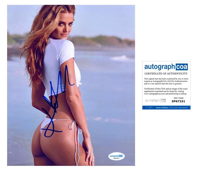 Kate Bock AUTOGRAPH Signed Sports Illustrated Swimsuit Model 8×10 Photo ACOA