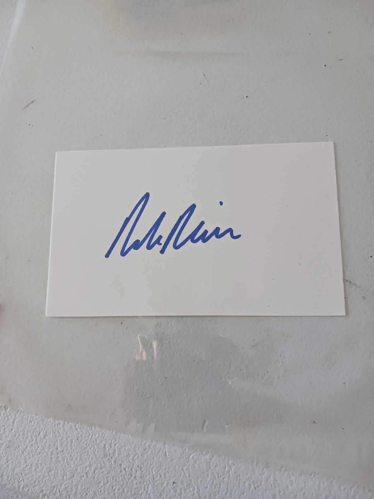 Rob Reiner signed 3X5