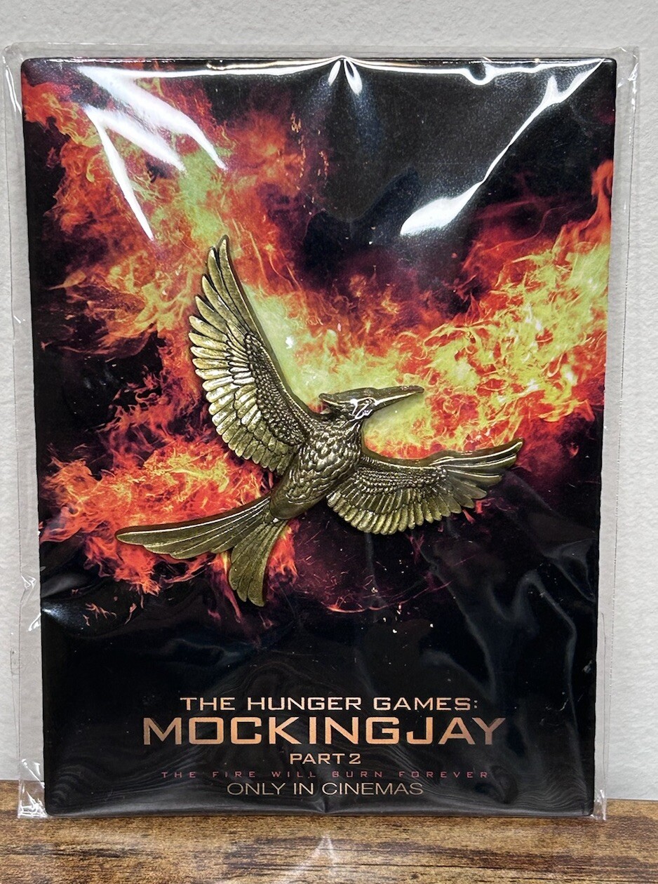 The Hunger Games Mockingjay Part 2 – Metal Pin – New/Sealed – 2015 Loot Crate