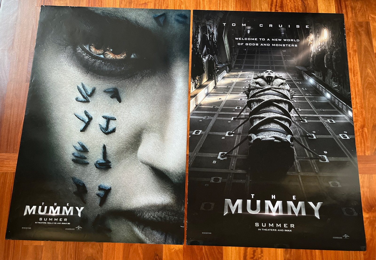 The Mummy Original Double Sided Movie Poster 27″ x 40″ Set of 2 Different