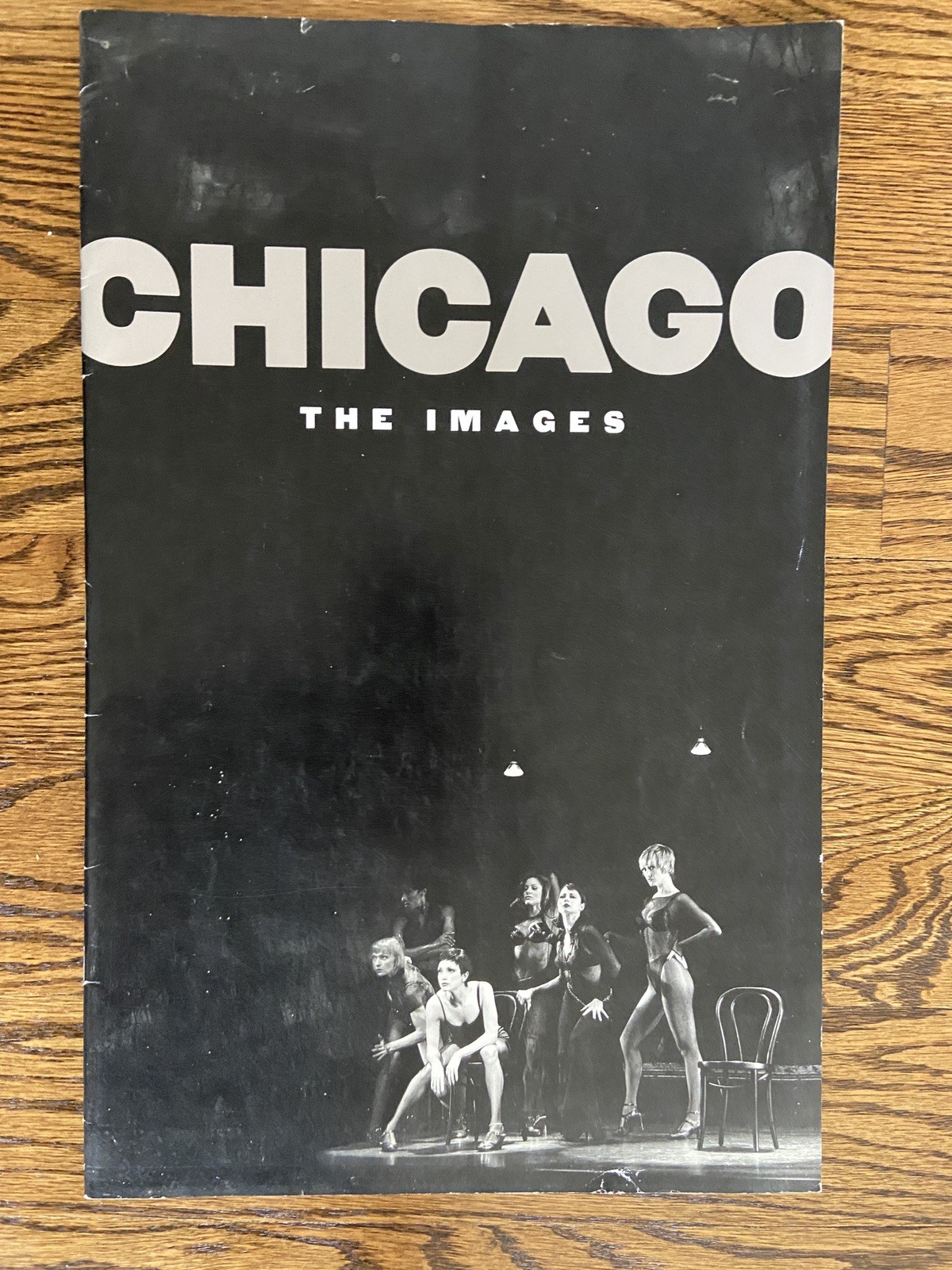 VTG Chicago Broadway Musical The Images Oversized Souvenir Program Book 1996 GUC