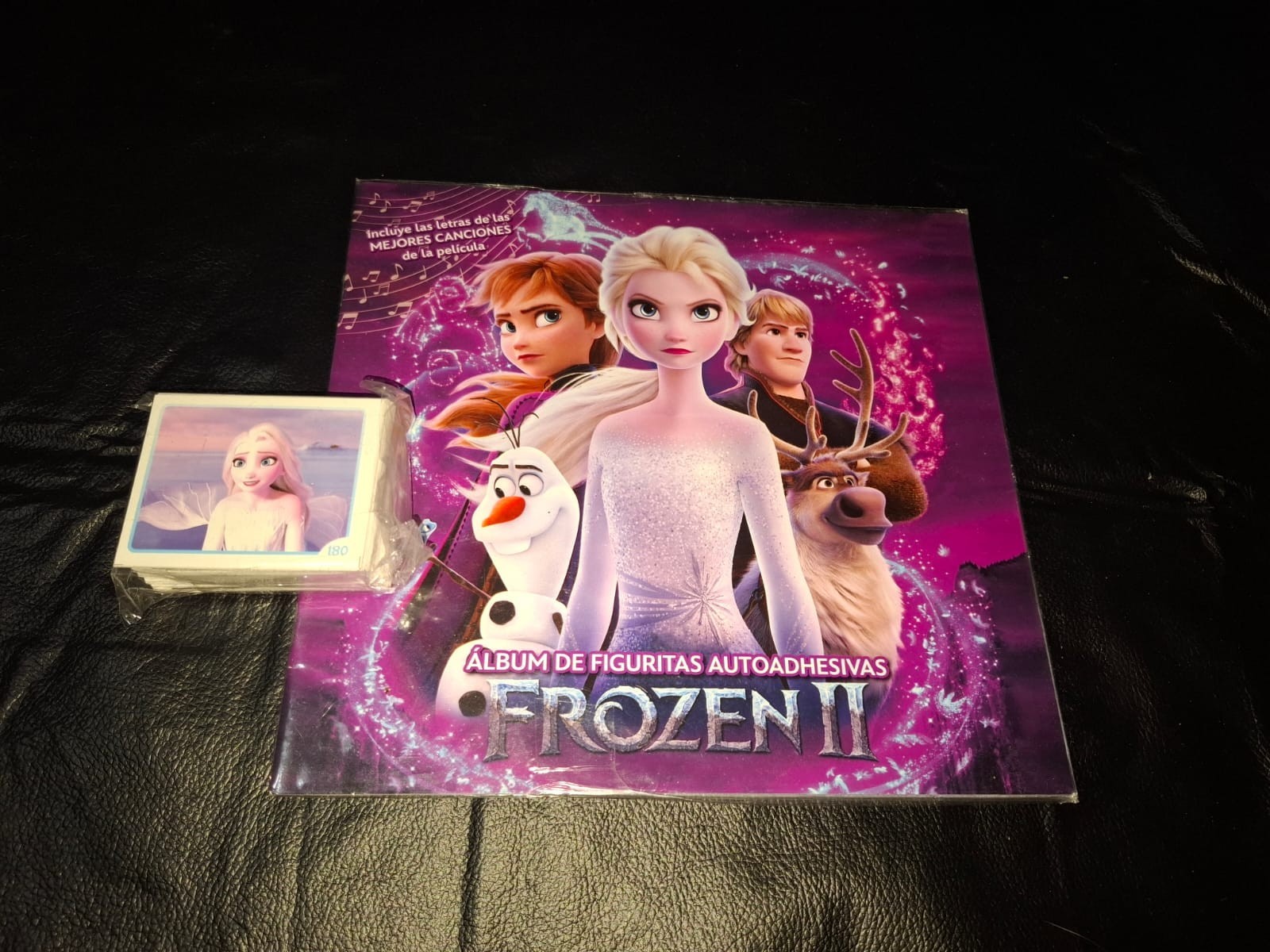 FROZEN II — COMPLETE STICKERS + ALBUM — TRADING CARDS — Argentina —