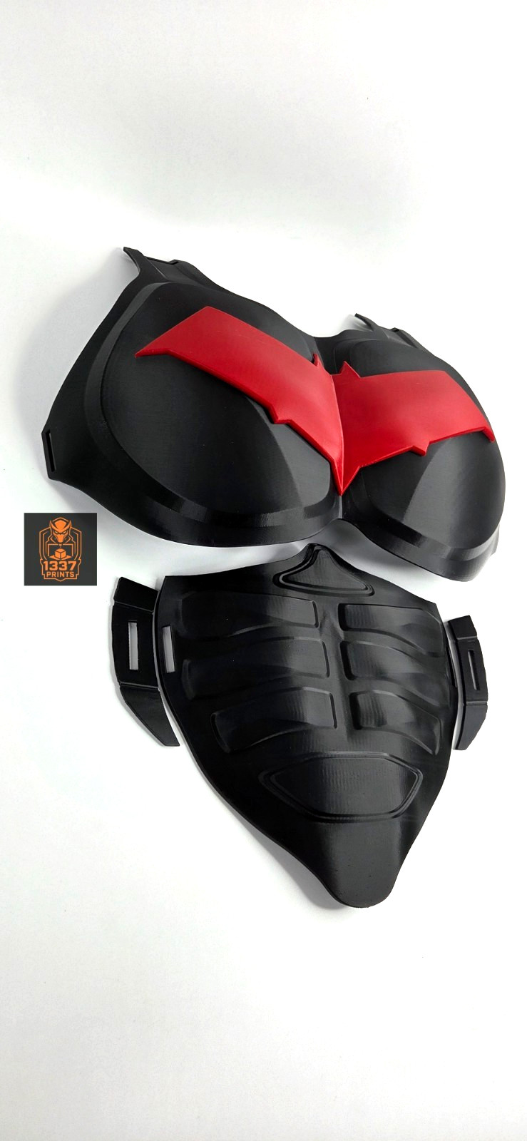 Red Hood Chest And Ab Armor 3D Printed Cosplay Costume Prop Halloween