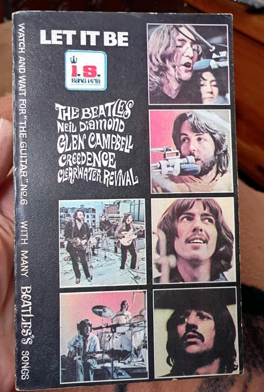 1970 Thai Music Magazine: BEATLES Let It Be On Cover EX Cond Monthly Book 192pgs