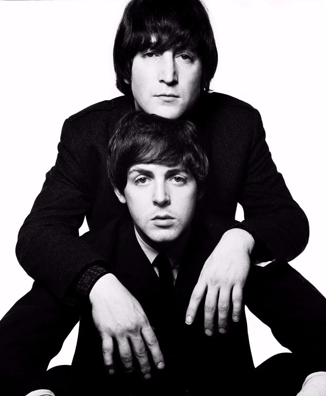 Paul Mccartney John Lennon The Beatles 8×10 PHOTO PRINT