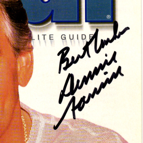 Dennis Farina Signed Magazine Cover Get Shorty Snatch Law & Order Deceased 2013