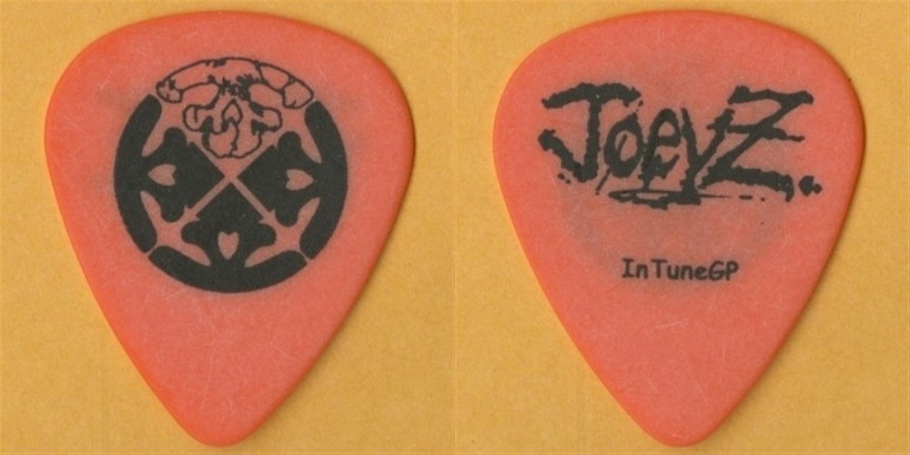 Life of Agony 2005 Broken Valley concert tour Joey Zampella stage Guitar Pick
