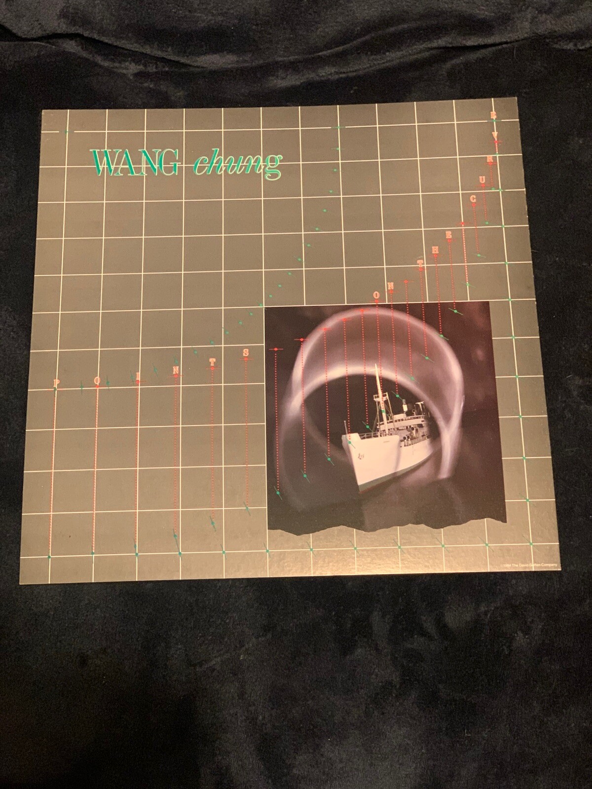 Wang Chung 1984 Points On The Curve 12×12 Promo Cover Flat Poster Hues Feldman