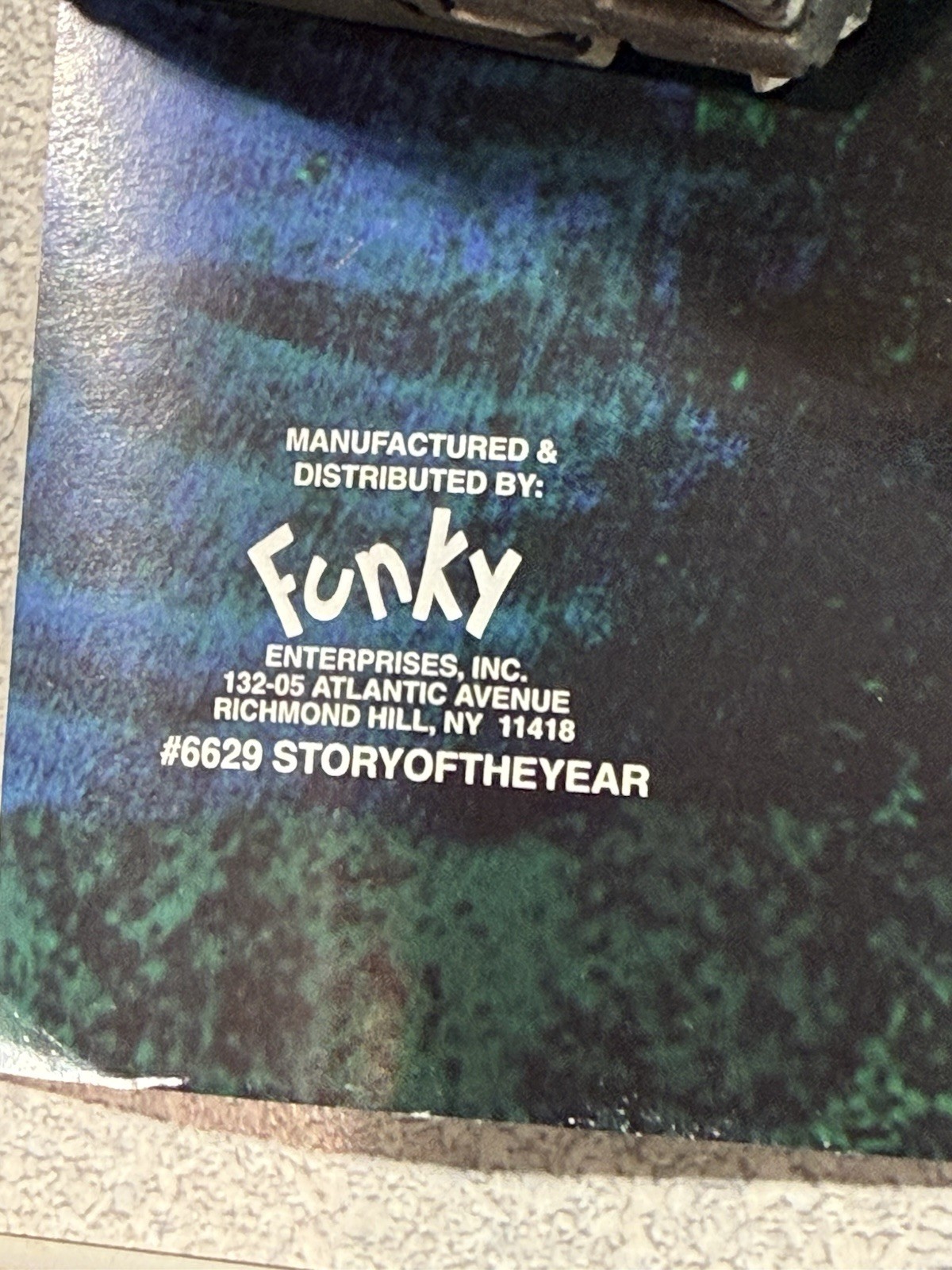 Vintage 2005 Story Of The Year Poster 34X22 New