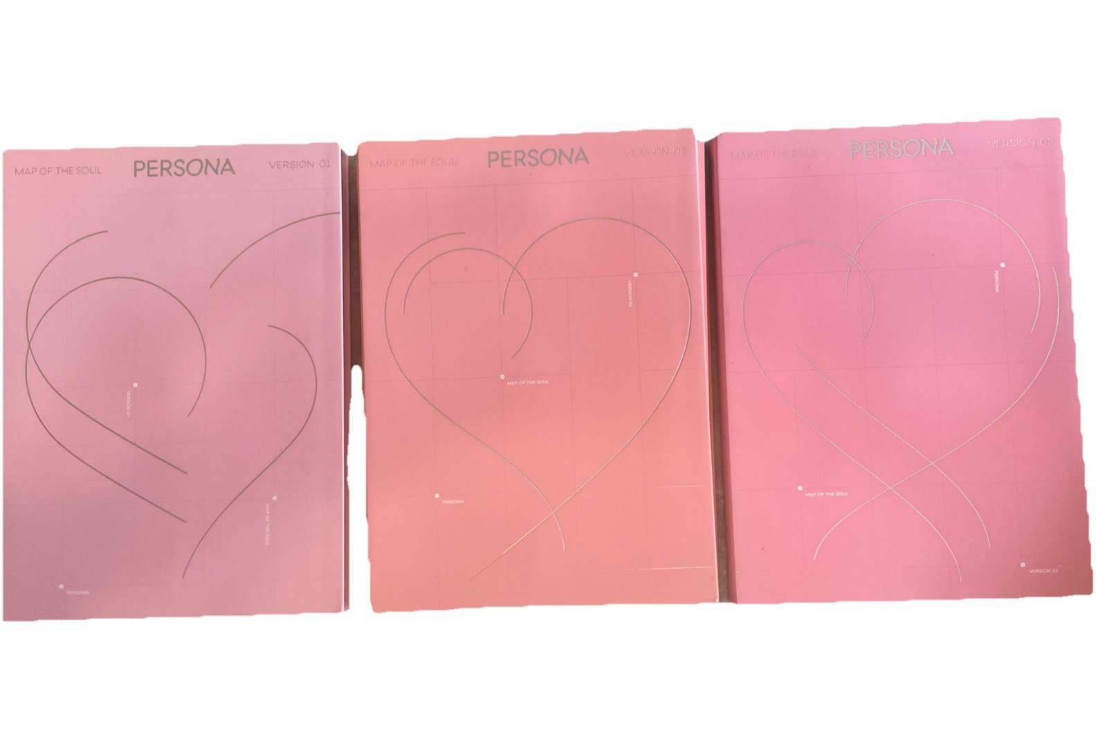 BTS Map Of The Soul – Persona – Version 1,2 & 3 Collectors K-POP KOREA ALL 3 CDs