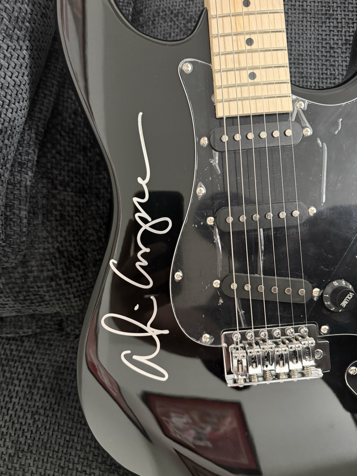 Alice Cooper Signed Full-Size Electric Guitar JSA Certified