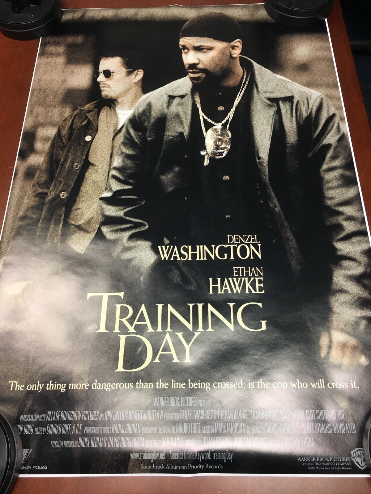 TRAINING DAY Movie Poster 24×36