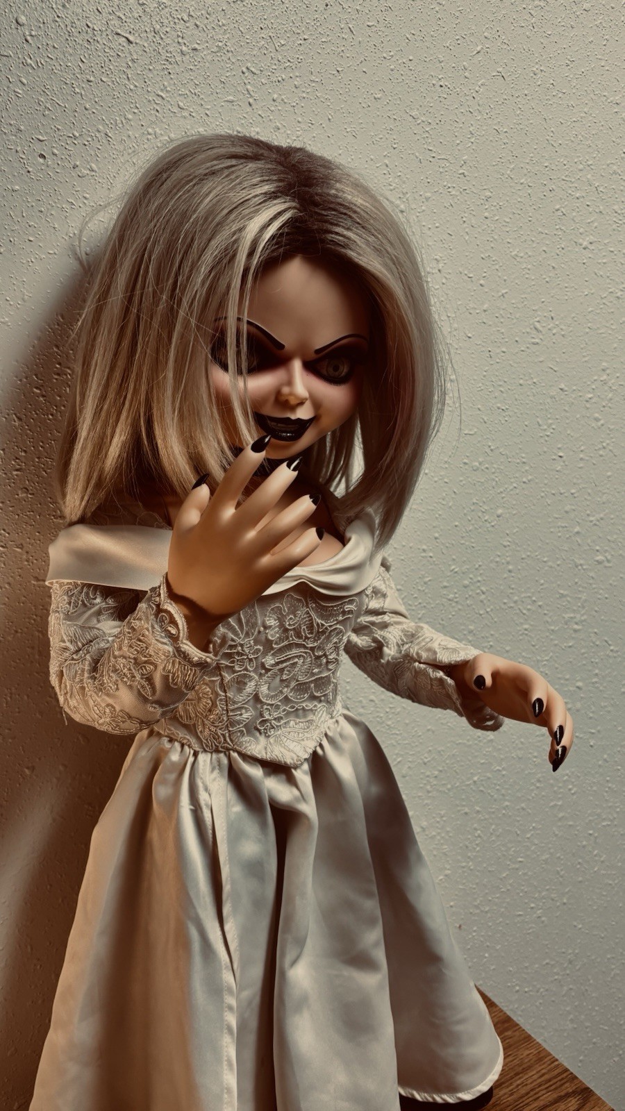 Tots Seed of Chucky Tiffany Prop Doll Replica Horror 🖤
