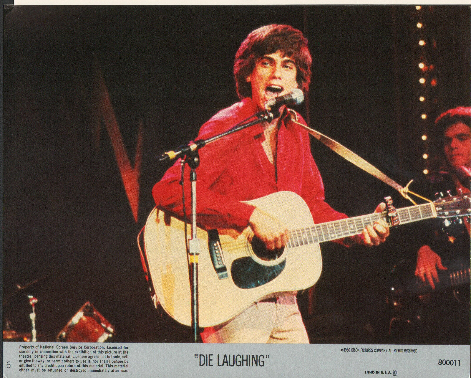 Die Laughing 1980 8×10″ color movie photo #6