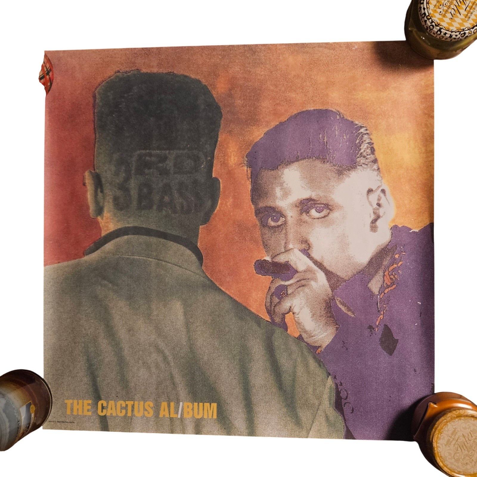 3rd Bass – The Cactus Cee/D (The Cactus Album) 1989 Promo Album Poster 23×23