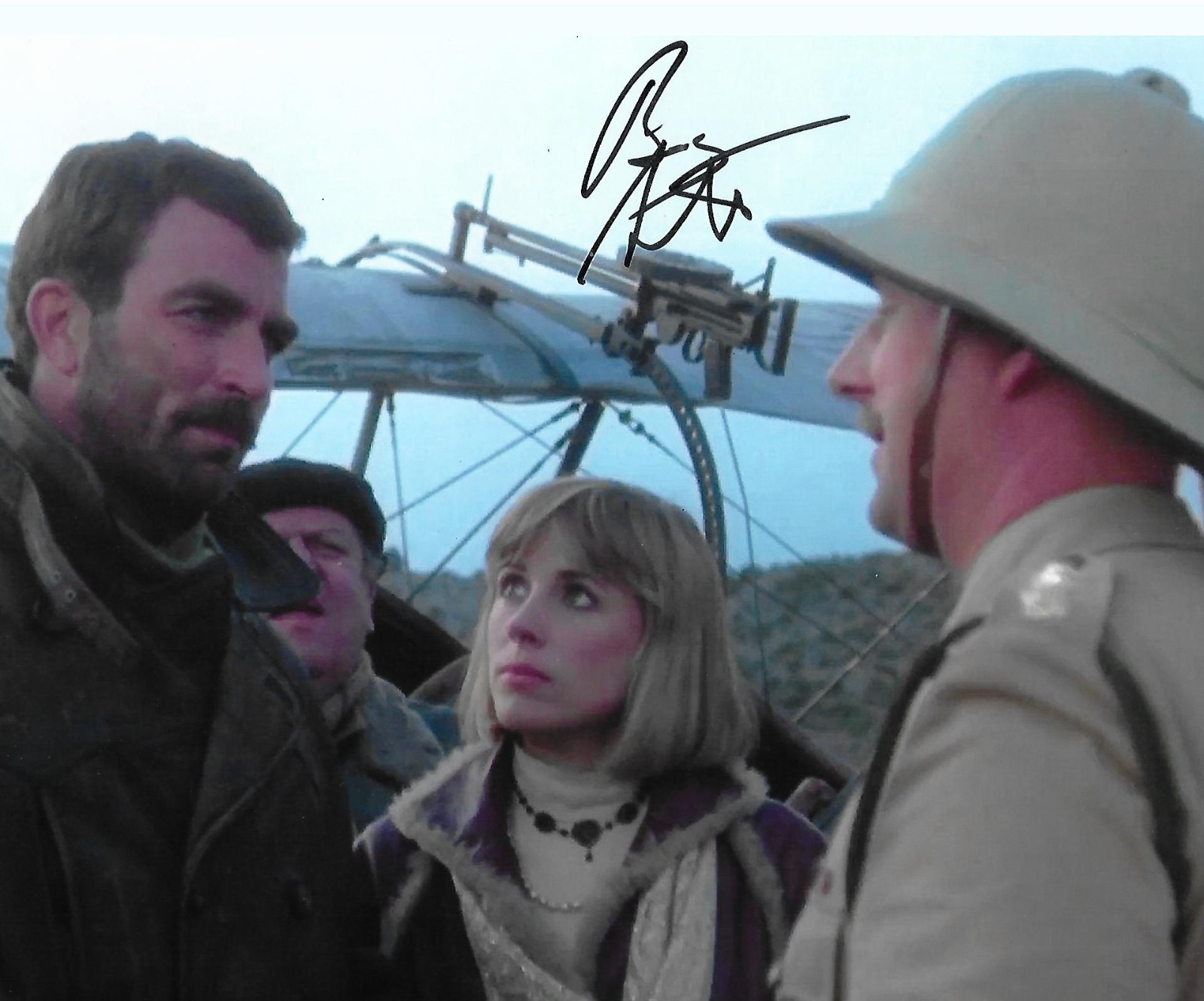 Bess Armstrong auto/sign 8×10 photo Movies Actor Jaws 3 Mad Men RARE COA LOOK!