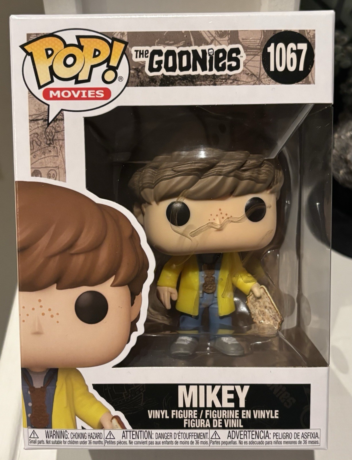Funko Pop 1067 The Goonies Mikey with map Sean Astin Autograph Mint Box JSA COA