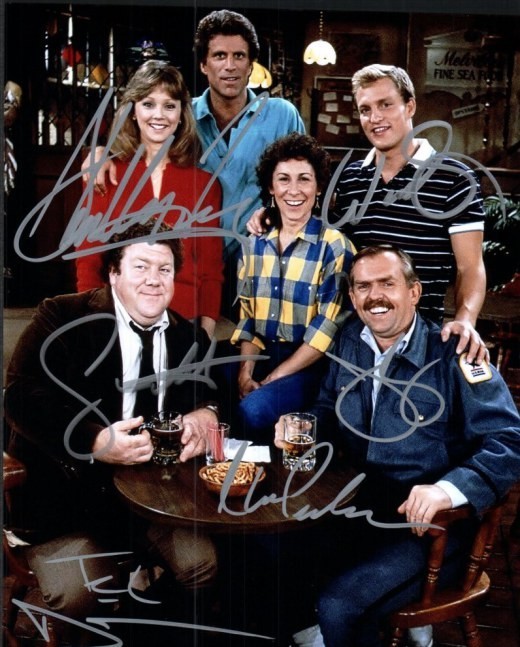 Cheers Autographed Original 8×10 Photo LOA TTM