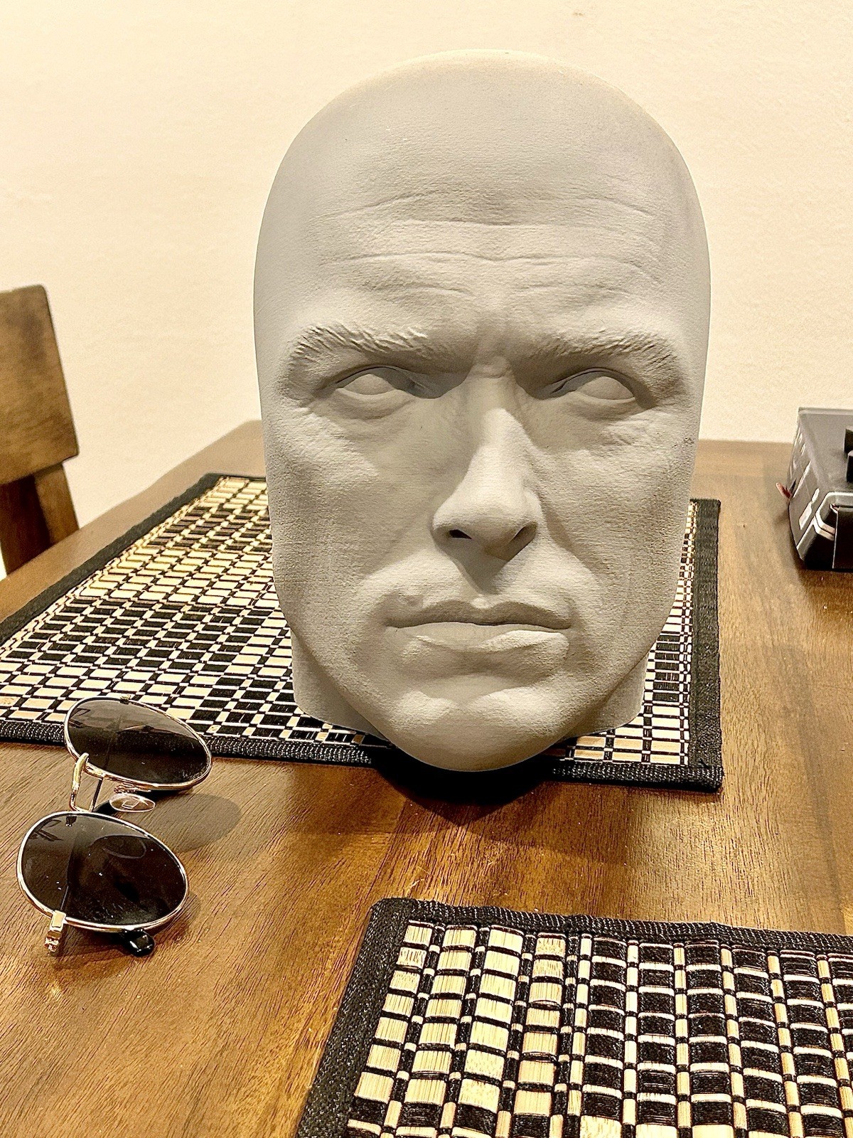 Clint Eastwood Bust Resin Spaghetti Western Prop Pistol
