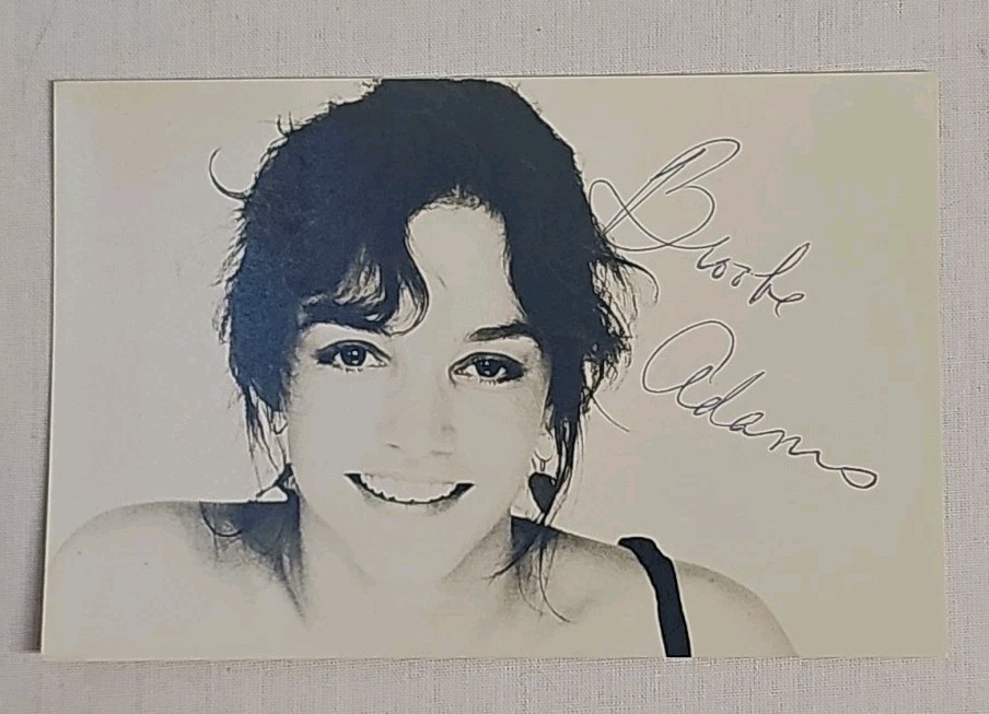 BROOKE ADAMS-ORIGINAL AUTOGRAPHED PHOTO 5.5″x3.5″
