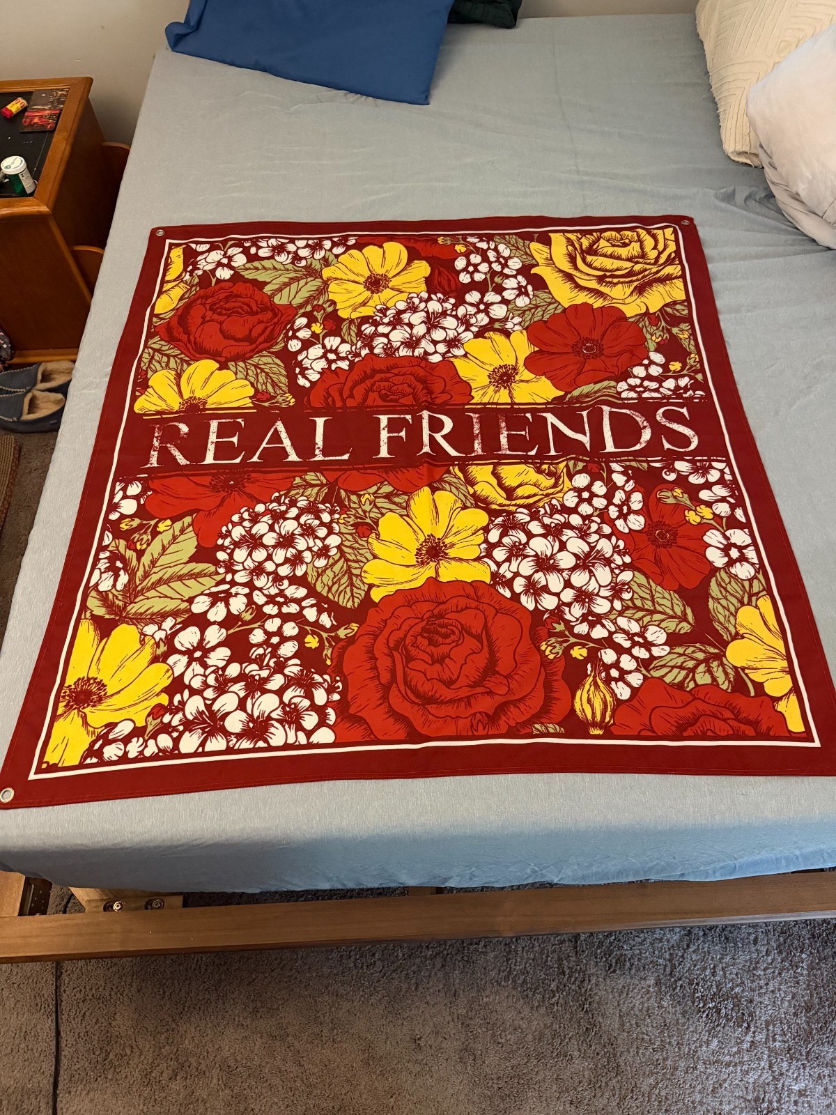 Real Friends Flag Official Merch Banner Flag Pop Punk