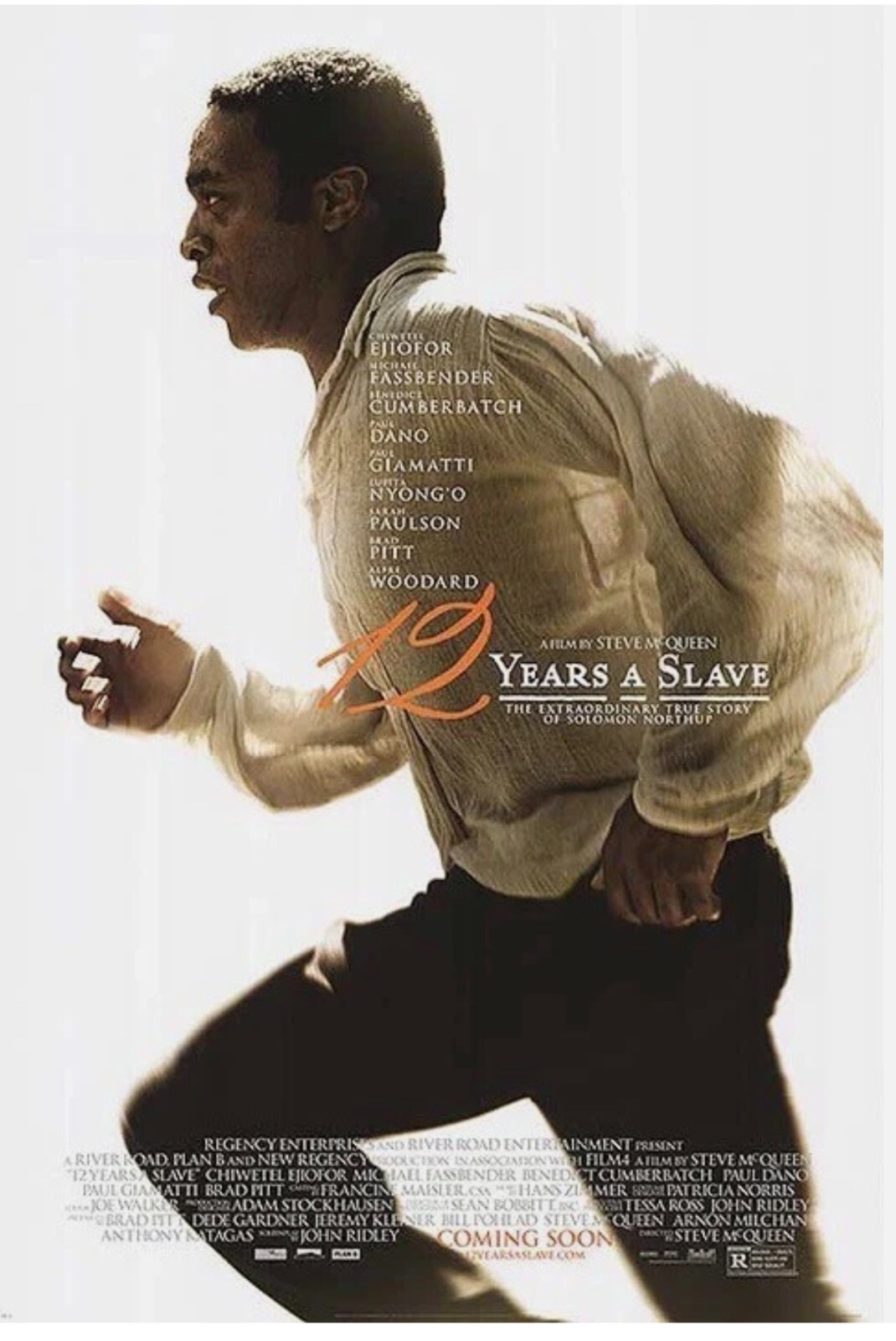 Original 12 YEARS A SLAVE Single sided Movie Poster (2013) 27″x40″