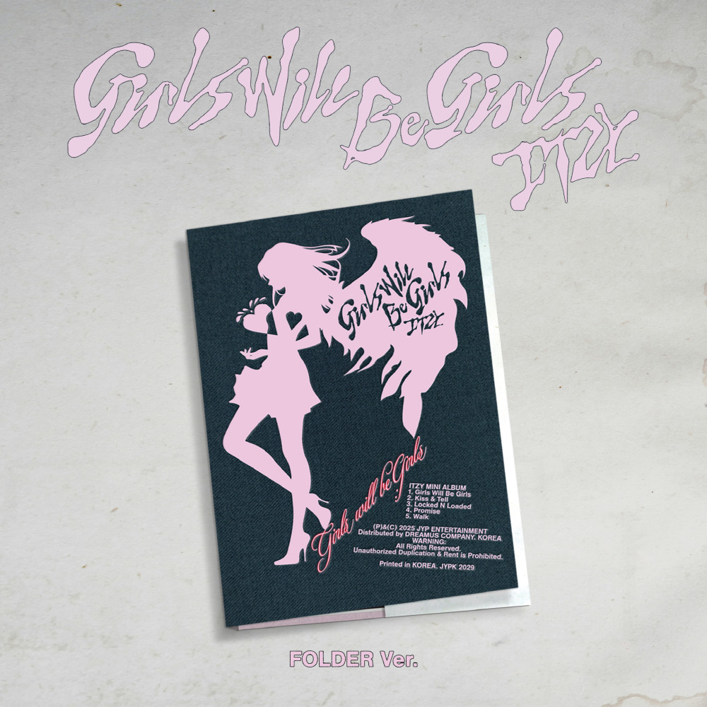 ITZY – Girls Will Be Girls [Folder Ver.] Album+Pre-Order Gift